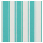 Light Sea Green &amp; Light Yellow Colored Pattern Fabric