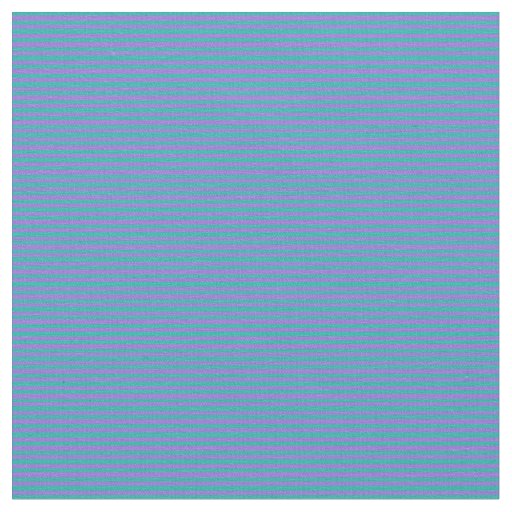 Light Sea Green & Purple Lined Pattern Fabric