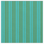 [ Thumbnail: Light Sea Green & Sea Green Striped/Lined Pattern Fabric ]