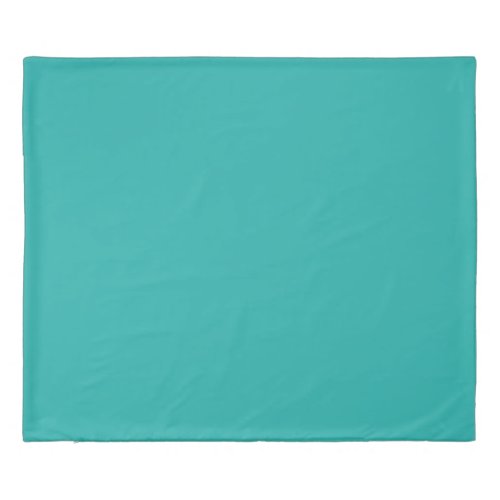 Light Sea Green Solid Color Duvet Cover