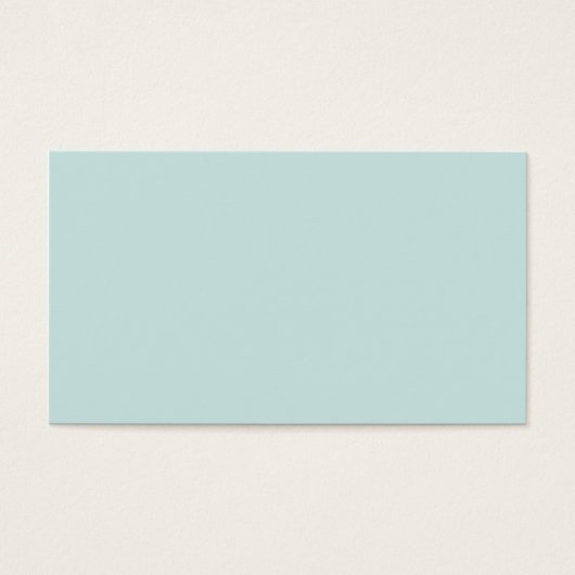Light Seafoam Blue Green Color Trend Sea Foam (Front)