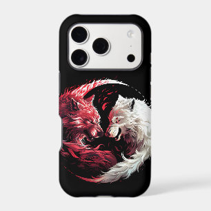 Light Shadow Wolf Spirit Animal Fantasy iPhone 17 Pro Case