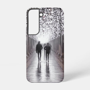 Light, shadows and symmetry - sepia samsung galaxy s22 case