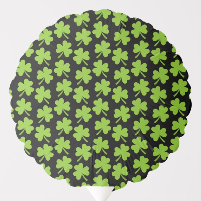 Light Shamrocks Night Balloon (Front)