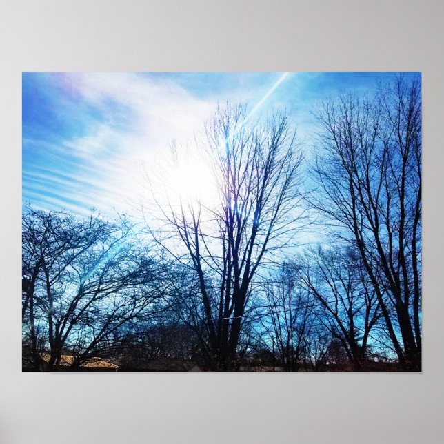 Light Shines Through Poster (Front)