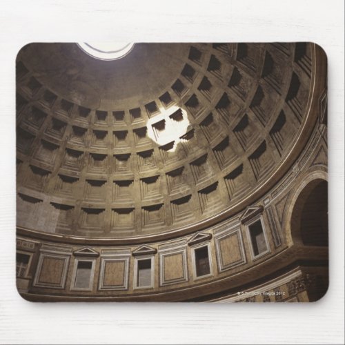Light shining through oculus in The Pantheon in Mouse Pad