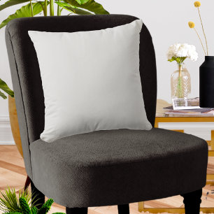 Light Silver Gray Solid Color pillow