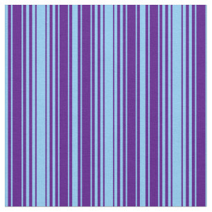 Light Sky Blue and Indigo Colored Pattern Fabric