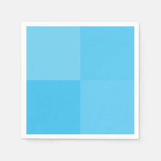 Light Sky Blue Geometric Squares Party