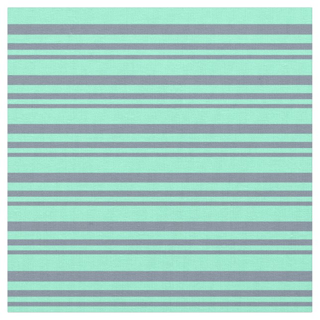 Light Slate Gray and Aquamarine Pattern Fabric (Close Up)