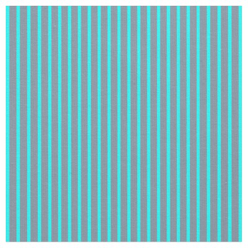 Light Slate Gray and Cyan Striped/Lined Pattern Fabric