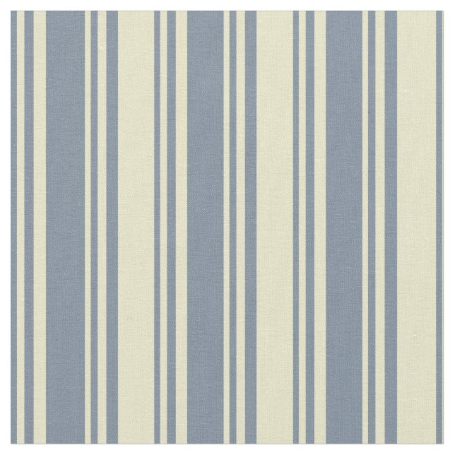 Light Slate Gray and Pale Goldenrod Pattern Fabric (Close Up)