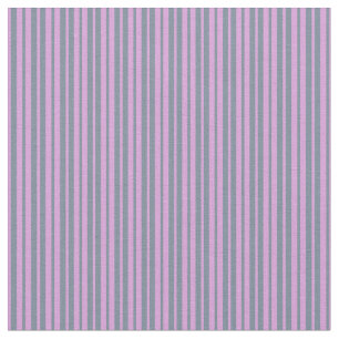 Light Slate Gray and Plum Striped Pattern Fabric