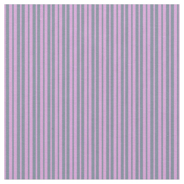 Light Slate Gray and Plum Striped Pattern Fabric (Close Up)