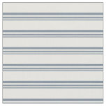 [ Thumbnail: Light Slate Gray and White Colored Lined Pattern Fabric ]