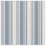 [ Thumbnail: Light Slate Gray & Light Yellow Stripes Pattern Fabric ]