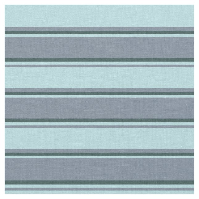 Light Slate Gray, Powder Blue, and Dark Slate Gray Fabric (Close Up)