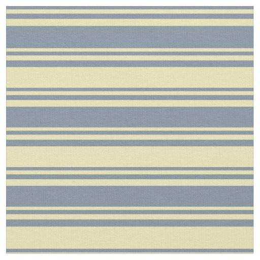 Light Slate Gray & Tan Lined/Striped Pattern Fabric