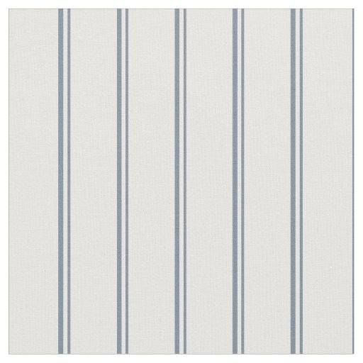 Light Slate Gray & White Stripes/Lines Pattern Fabric