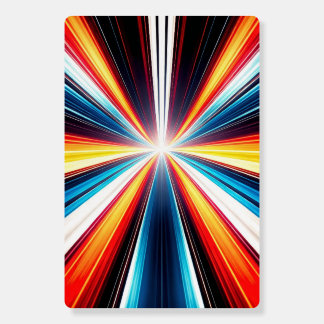 Light Speed Stripes Art Foam Board