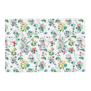 Light Spring Floral Pattern Placemat
