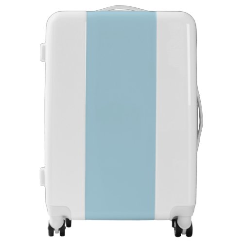 Light Spun Sugar Blue Solid Color Pastel Blue Luggage