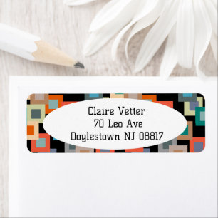 Light Squares on Dark Label