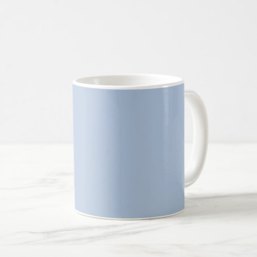 Light Steel Blue Solid Color Coffee Mug