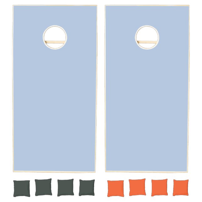 Light Steel Blue Solid Color Cornhole Set (Set)