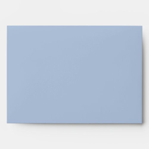 Light Steel Blue Solid Color Envelope