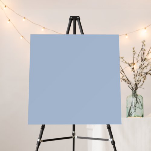 Light Steel Blue Solid Color Foam Board