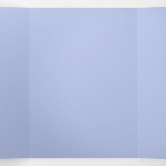 Light Steel Blue Tri-Fold Card (Inside Middle)