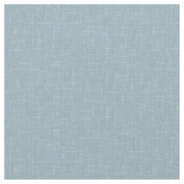 Light Stone Blue Linen Fabric (Close Up)