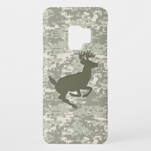 Light Storm Digital Camouflage Deer Camo Case_Mate Samsung Galaxy S9 Case