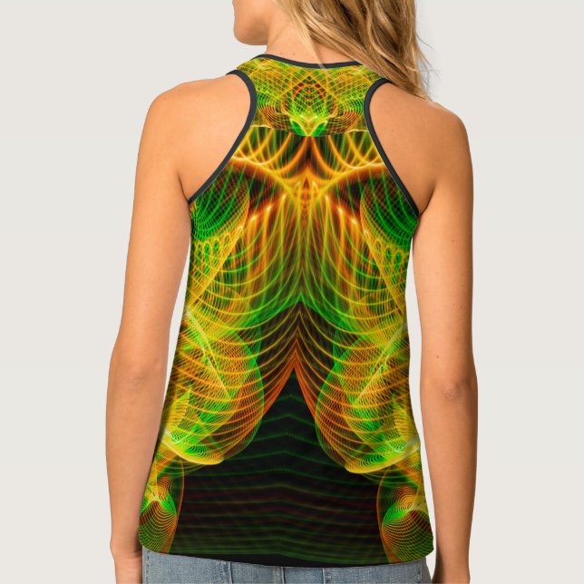 Light Swirl Tank Top (Back)