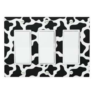 Light Switch Cover Cow Print