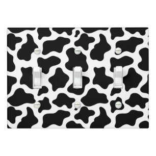 Light Switch Cover Cow Print