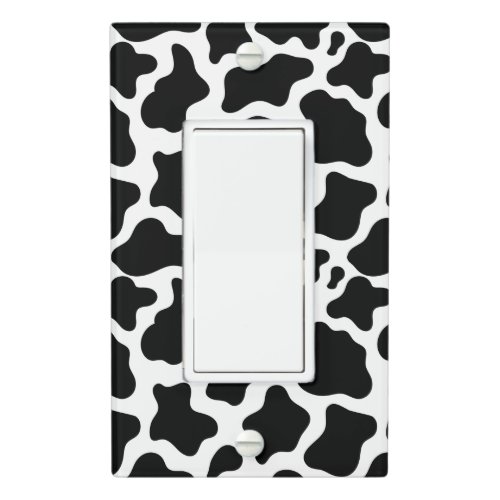 Light Switch Cover Cow Print