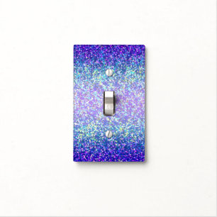 Light Switch Cover Glitter Graphic Background