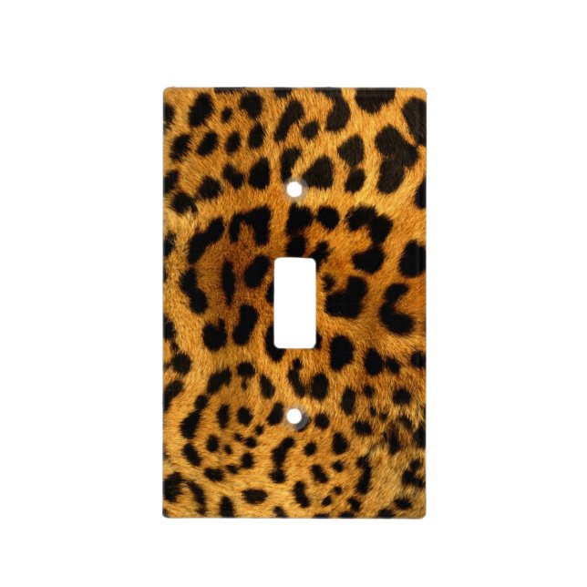 Light Switch Cover/Leopard Print Cover (Front)