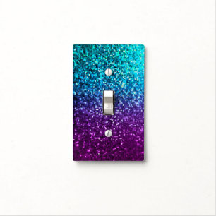 Light Switch Cover Mosaic Sparkley Texture