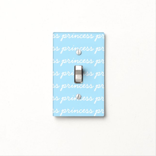 Light Switch Cover Princess (In Situ)