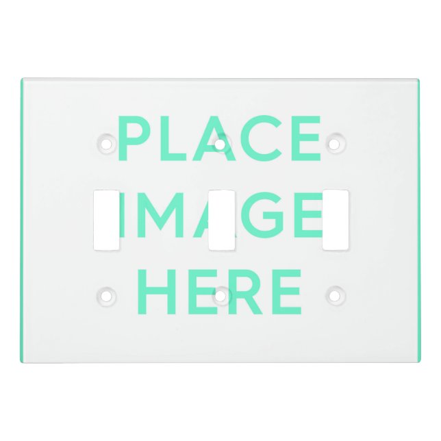 Light Switch Cover - Triple Toggle (Front)