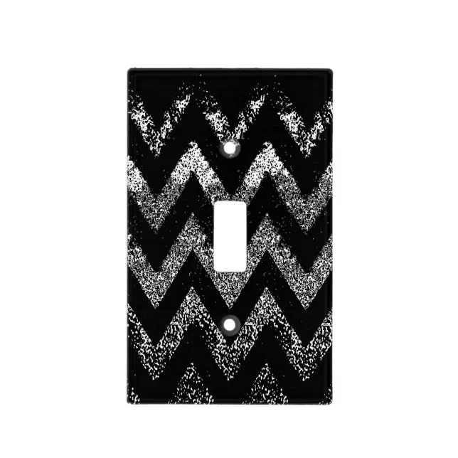 light switch cover - zig-zag | Zazzle