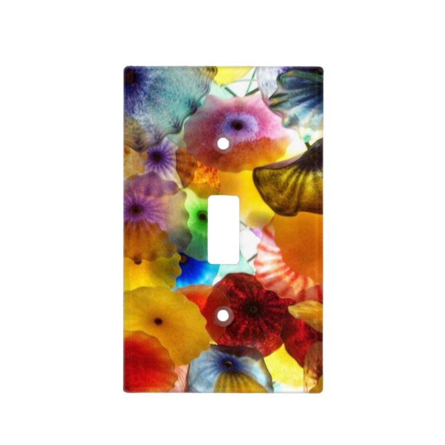 Light Switch Covers Custom Stained Glass Designs (Front)