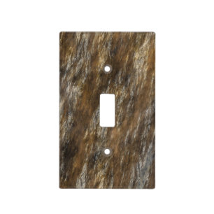 Light Switch in Stone Brown Cover