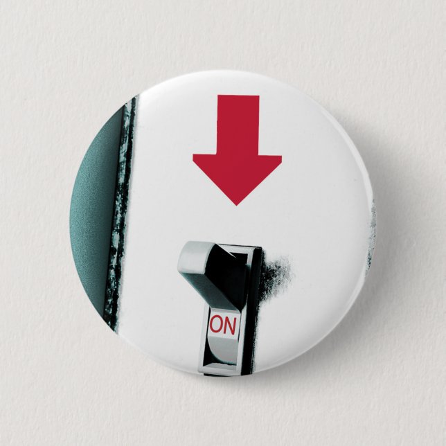 Light Switch Pinback Button (Front)