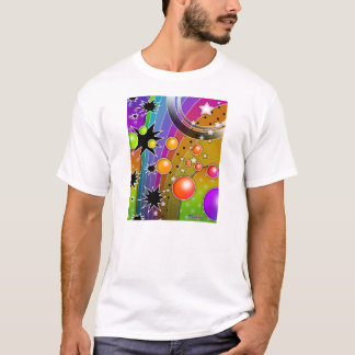 Light T-shirts - BIG BANG BLACK HOLES POP ART