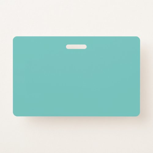 Light Teal 6BC388 Half Baked Badge