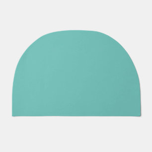 Light Teal #6BC388, Half Baked Doormat